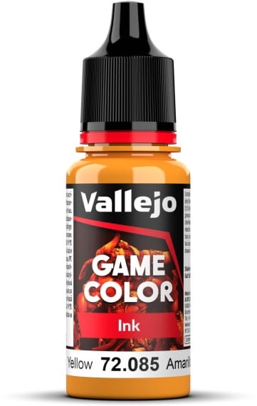Zdjęcie główne produktu Vallejo 72085 Yellow Game Ink Farba