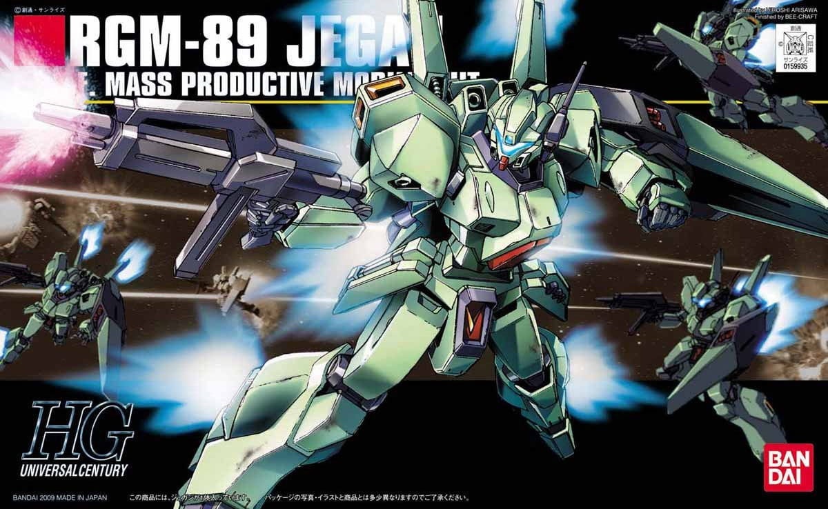 Zdjęcie dodatkowe produktu Gunpla RGM-89 Jegan HGUC 1:144
