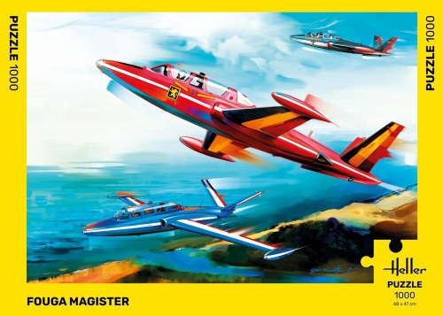 Puzzle 1000 Fouga Magister (Heller 20510)