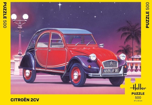Puzzle 500 Citroen 2CV (Heller 20766)
