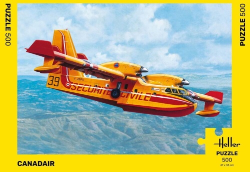 Puzzle 500 Canadair (Heller 20370)