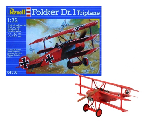Fokker Dr. 1 Triplane 1:72 Revell 04116
