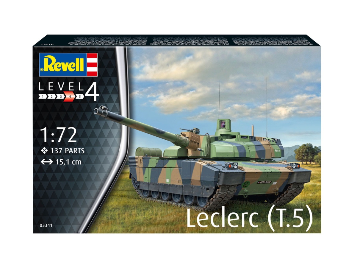 Zdjęcie dodatkowe produktu Leclerc T5 1:72 Revell 03341