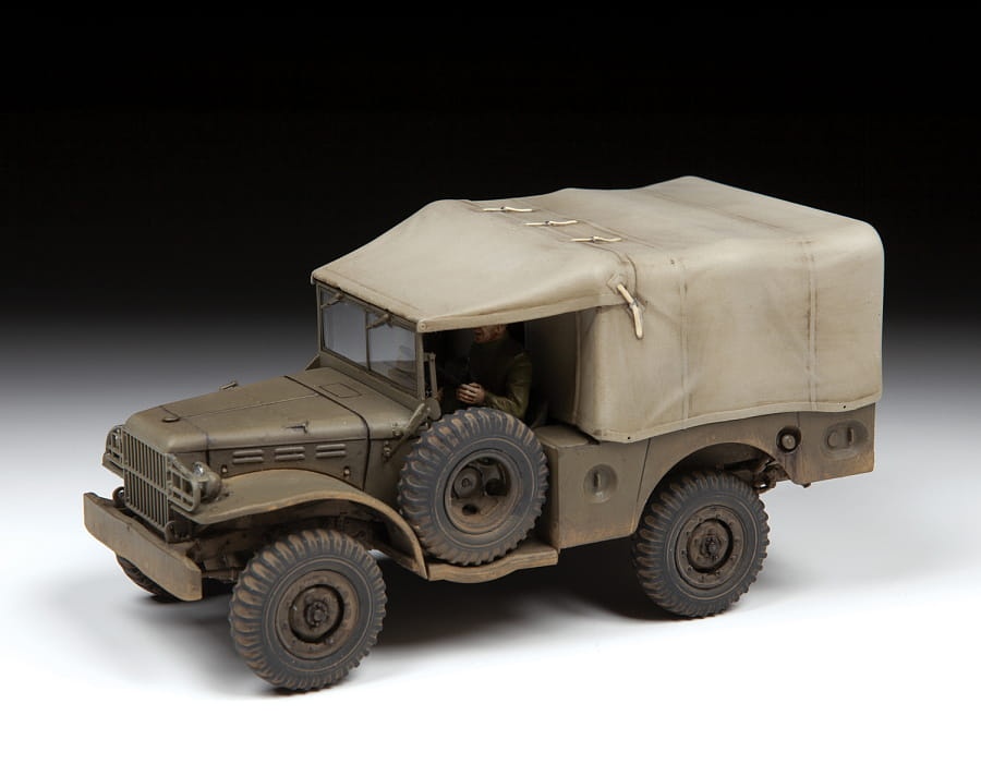 Zdjęcie dodatkowe produktu Dodge WC-51 BEEP (3/4T) 1:35 Zvezda 3656