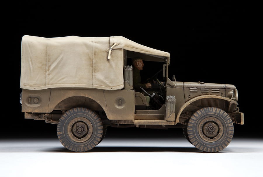 Zdjęcie dodatkowe produktu Dodge WC-51 BEEP (3/4T) 1:35 Zvezda 3656