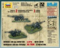Zdjęcie dodatkowe produktu Niemiecka haubica 105mm 18/18M z załogą 1:72 Zvezda 6121