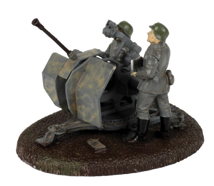 Zdjęcie dodatkowe produktu Niemieckie działo przeciwlotnicze 20 mm Flak-38 z załogą 1:72 Zvezda 6117