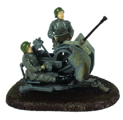 Zdjęcie dodatkowe produktu Niemieckie działo przeciwlotnicze 20 mm Flak-38 z załogą 1:72 Zvezda 6117