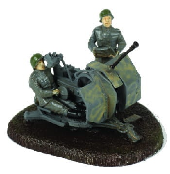 Zdjęcie dodatkowe produktu Niemieckie działo przeciwlotnicze 20 mm Flak-38 z załogą 1:72 Zvezda 6117