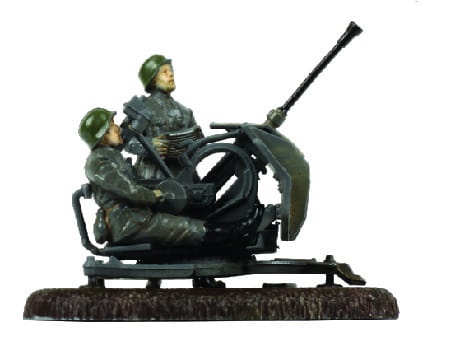 Zdjęcie dodatkowe produktu Niemieckie działo przeciwlotnicze 20 mm Flak-38 z załogą 1:72 Zvezda 6117