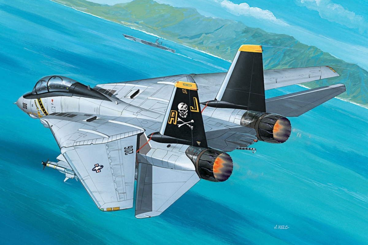 Zdjęcie dodatkowe produktu F-14A Tomcat 1:144 Revell 04021