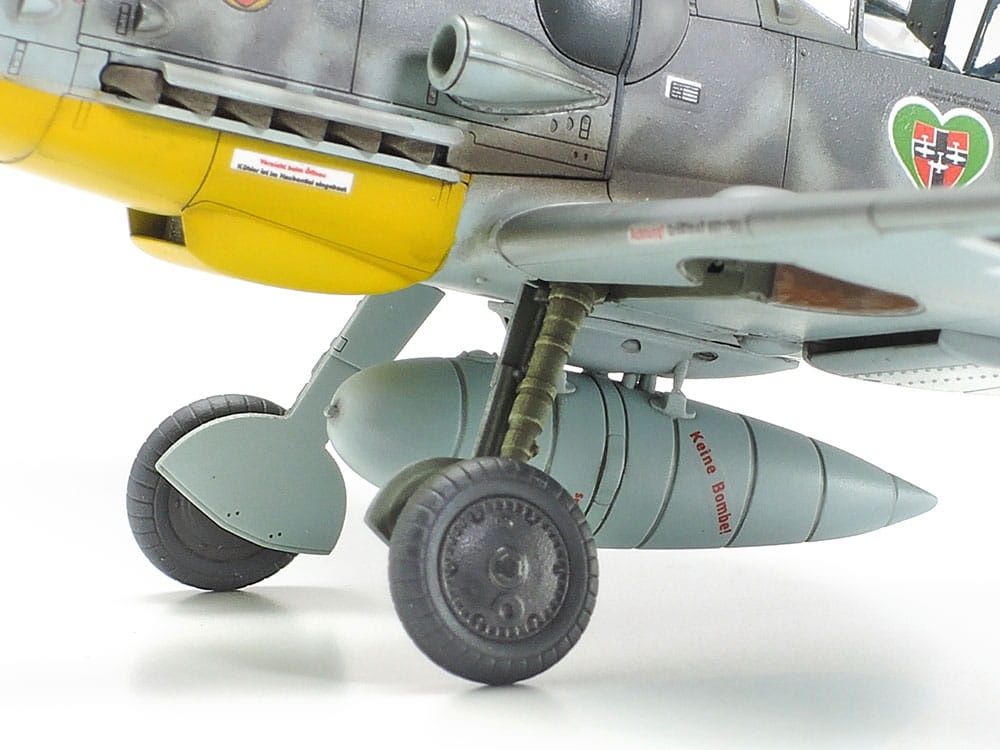 Zdjęcie dodatkowe produktu Messerschmitt Bf109 G-6 1:72 Tamiya 60790