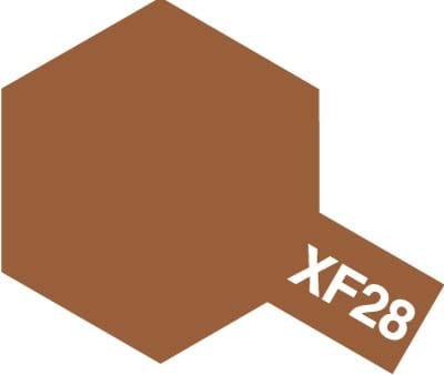 Zdjęcie główne produktu Tamiya 80328 XF-28 Dark Copper Enamel farba 10ml XF28