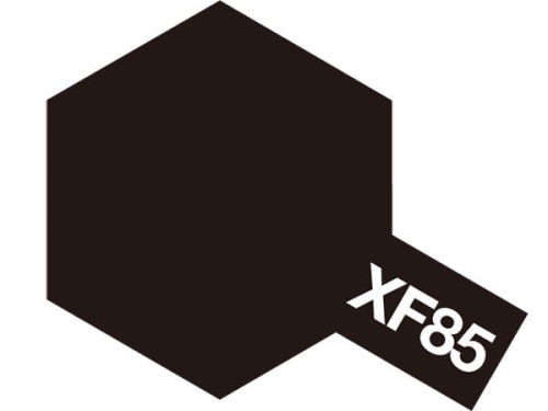 Tamiya 80385 XF-85 Rubber Black Enamel farba 10ml XF85