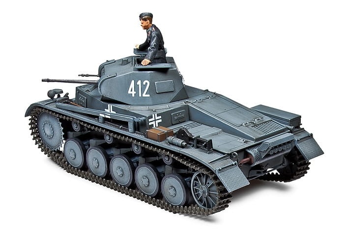 Zdjęcie dodatkowe produktu Panzerkampfwagen II Ausf.A/B/C (Sd.Kfz.121) 1:48 Tamiya 32570