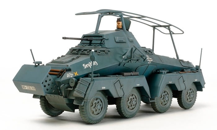 Zdjęcie główne produktu German 8-Wheeled Heavy Armored Car Sd.Kfz.232 1:48 Tamiya 32574