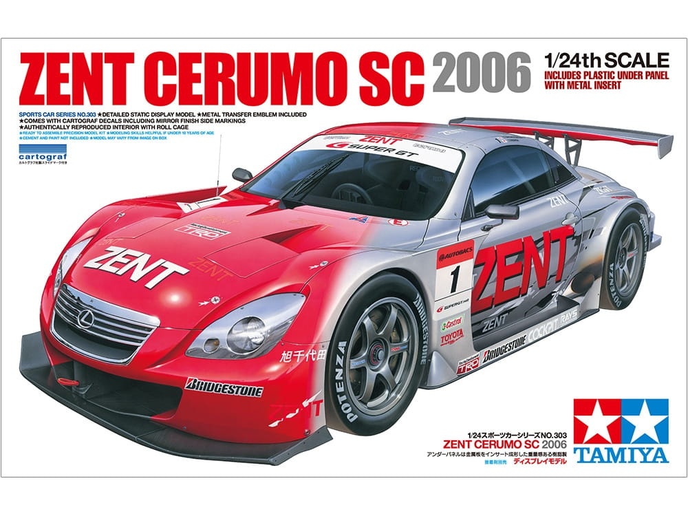 Zdjęcie dodatkowe produktu Zent Cerumo SC 2006 1:24 Tamiya 24303