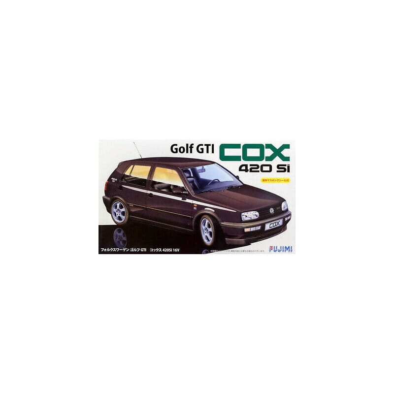 Zdjęcie dodatkowe produktu Volkswagen Golf GTI COX 420 Si 1:24 Fujimi 126760