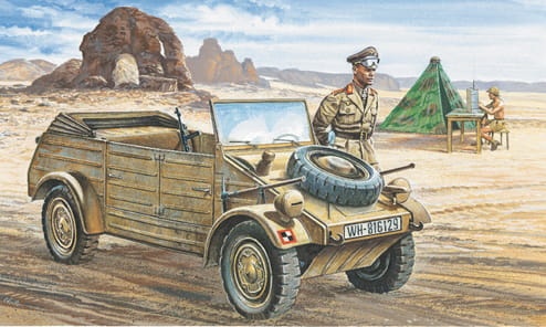 Kubelwagen (VW typ 82) 1:35 Italeri 0312