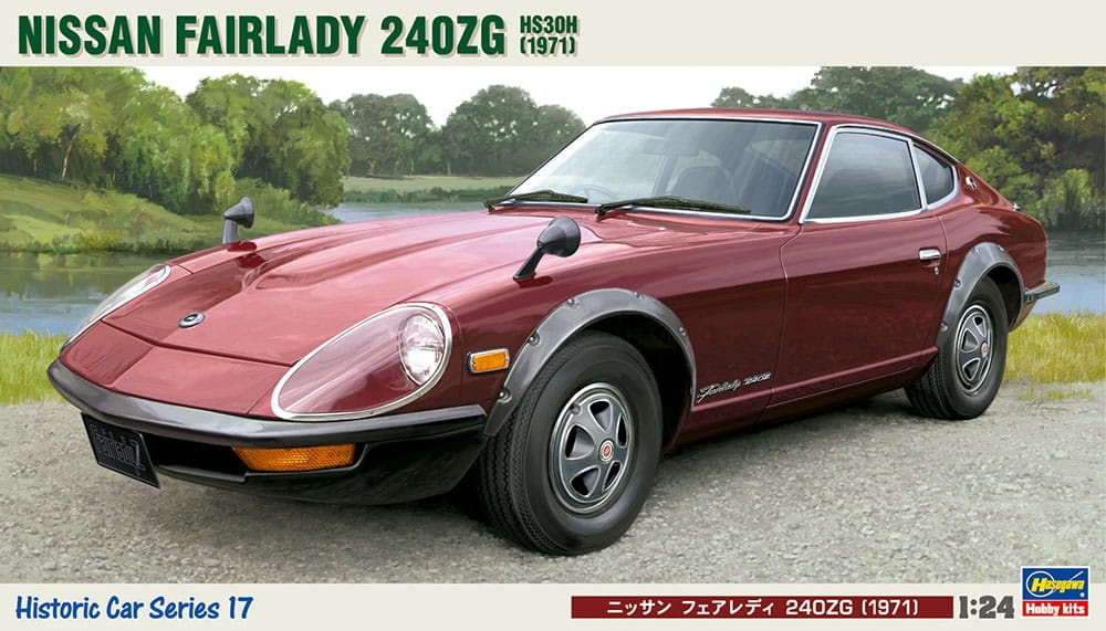 Zdjęcie dodatkowe produktu Nissan Fairlady 240ZG (1971) 1:24 Hasegawa HC17