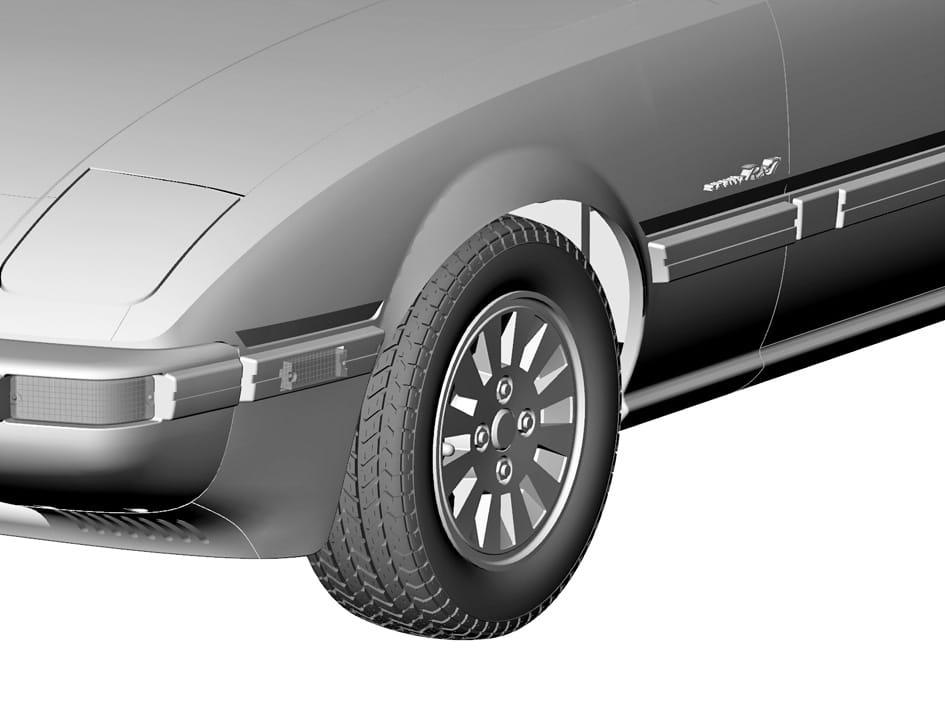 Zdjęcie dodatkowe produktu Mazda Savanna RX-7 (SA22C) (Late Turbo GT) 1:24 Hasegawa HC52