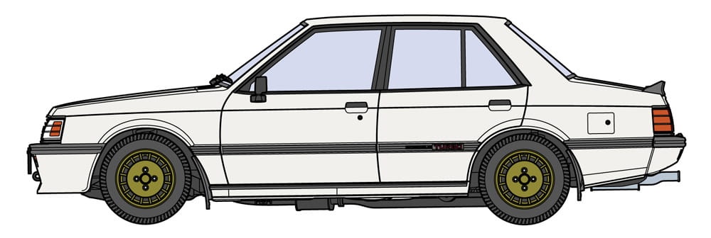 Zdjęcie dodatkowe produktu Mitsubishi Lancer EX 1800GSR Turbo 1:24 Hasegawa HC34