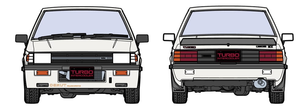 Zdjęcie dodatkowe produktu Mitsubishi Lancer EX 1800GSR Turbo 1:24 Hasegawa HC34