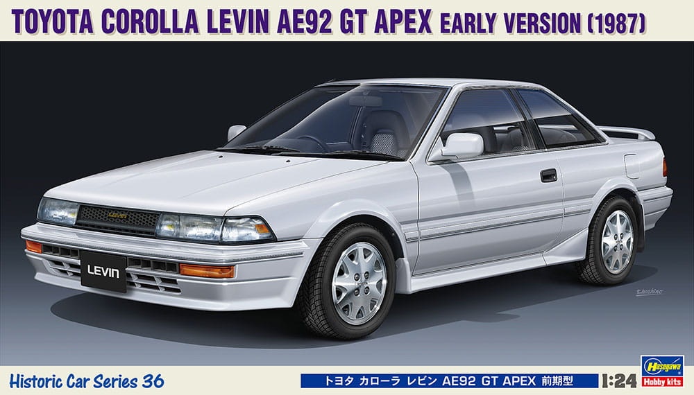 Zdjęcie dodatkowe produktu Toyota Corolla AE92 Levin GT APEX 1:24 Hasegawa HC36