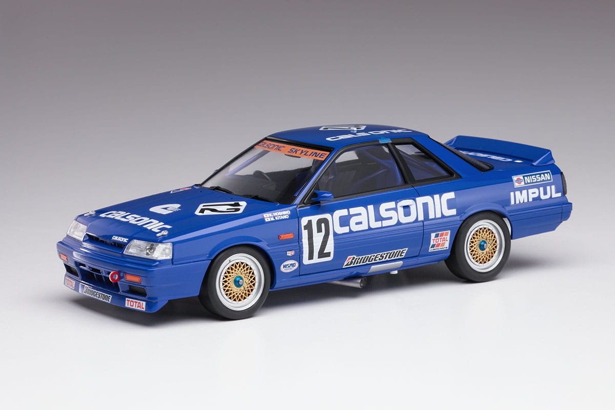 Zdjęcie dodatkowe produktu Nissan Skyline Calsonic GTS-R (R31) 1:24 Hasegawa HC27