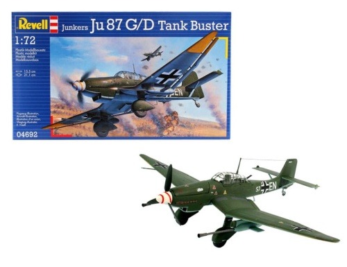Junkers Ju-87 G/D Tank Buster 1:72 Revell 04692