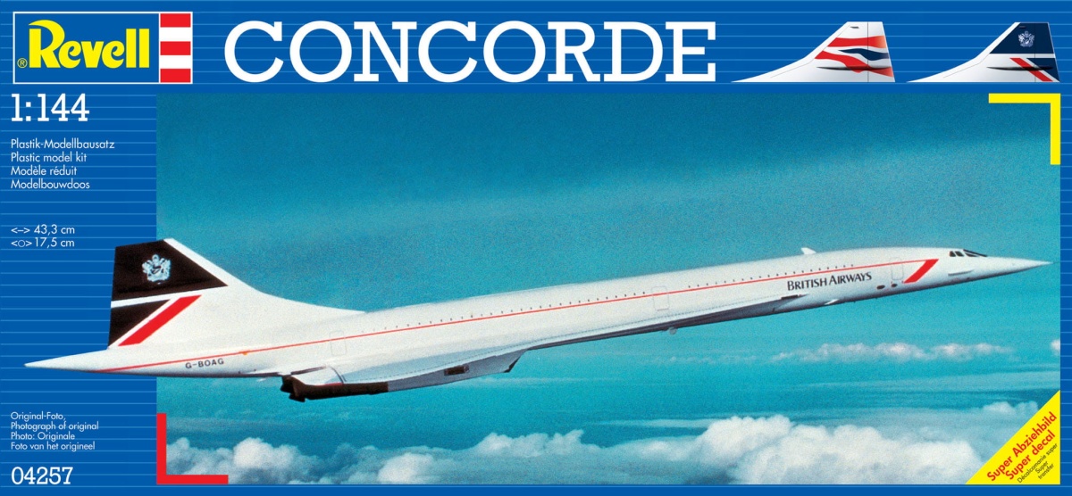 Zdjęcie główne produktu Concorde (British Airways) 1:144 Revell 04257
