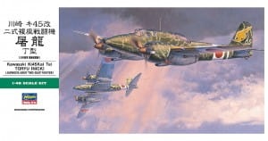 Zdjęcie główne produktu Kawasaki Ki-45 Kai Typ 2 Toryu Tei 1:48 Hasegawa JT95