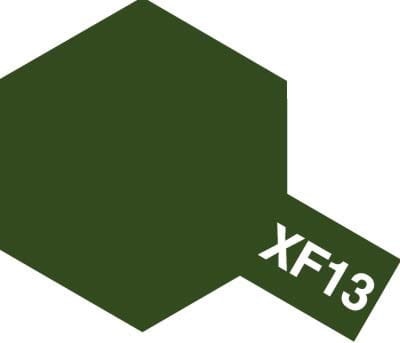 Zdjęcie główne produktu Tamiya 80313 XF-13 J.A. Green Enamel farba 10ml XF13