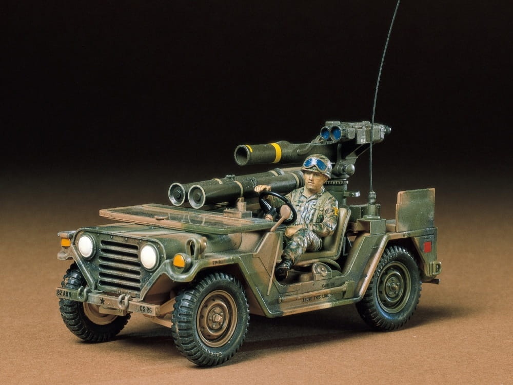 Zdjęcie główne produktu US M151A2 with TOW Missile Launcher 1:35 Tamiya 35125
