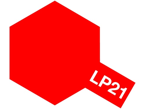 Tamiya 82121 LP-21 Italian Red Lacquer farba 10ml LP21