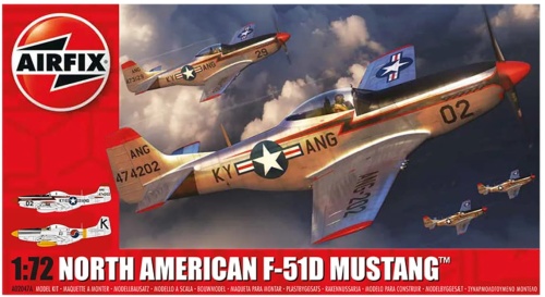 F-51D Mustang (North American) 1:72 Airfix A02047A