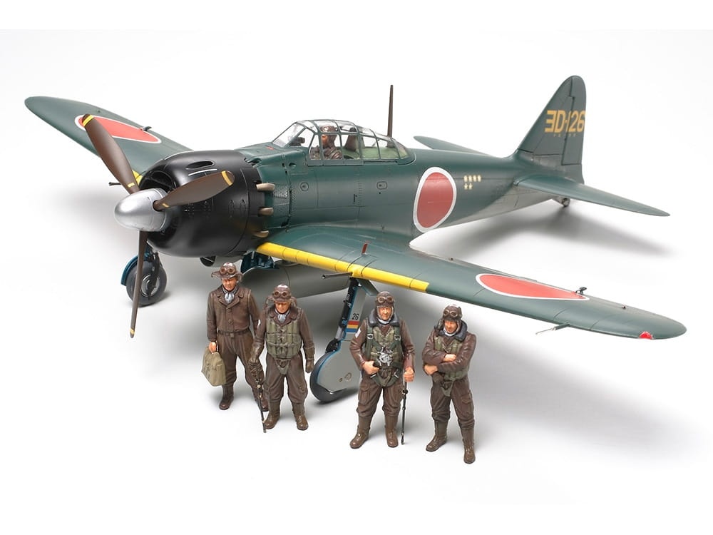 Zdjęcie główne produktu Mitsubishi A6M5/5a Zero Fighter (Zeke) 1:48 Tamiya 61103