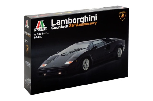 Lamborghini Countach 25th Anniversary 1:24 Italeri 3684