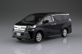 Zdjęcie dodatkowe produktu Toyota Vellfire (Black) SNAP KIT 1:32 Aoshima 056318