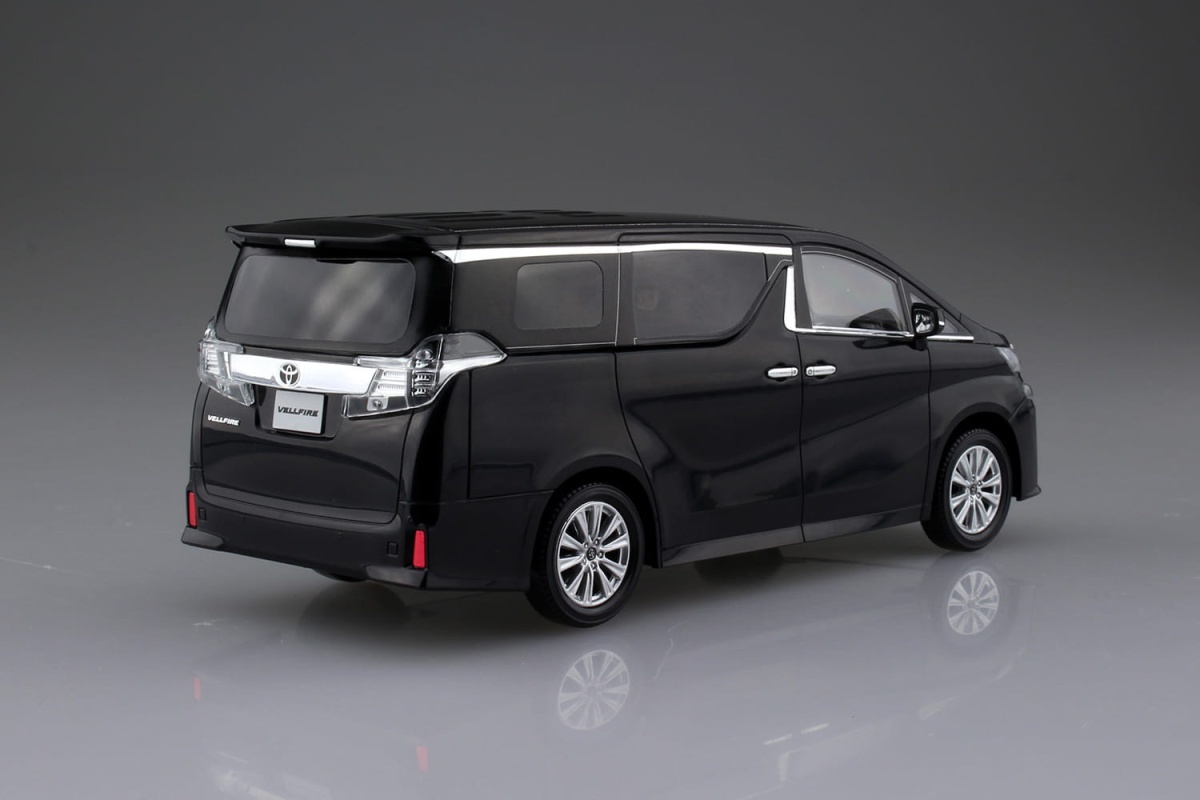 Zdjęcie dodatkowe produktu Toyota Vellfire (Black) SNAP KIT 1:32 Aoshima 056318