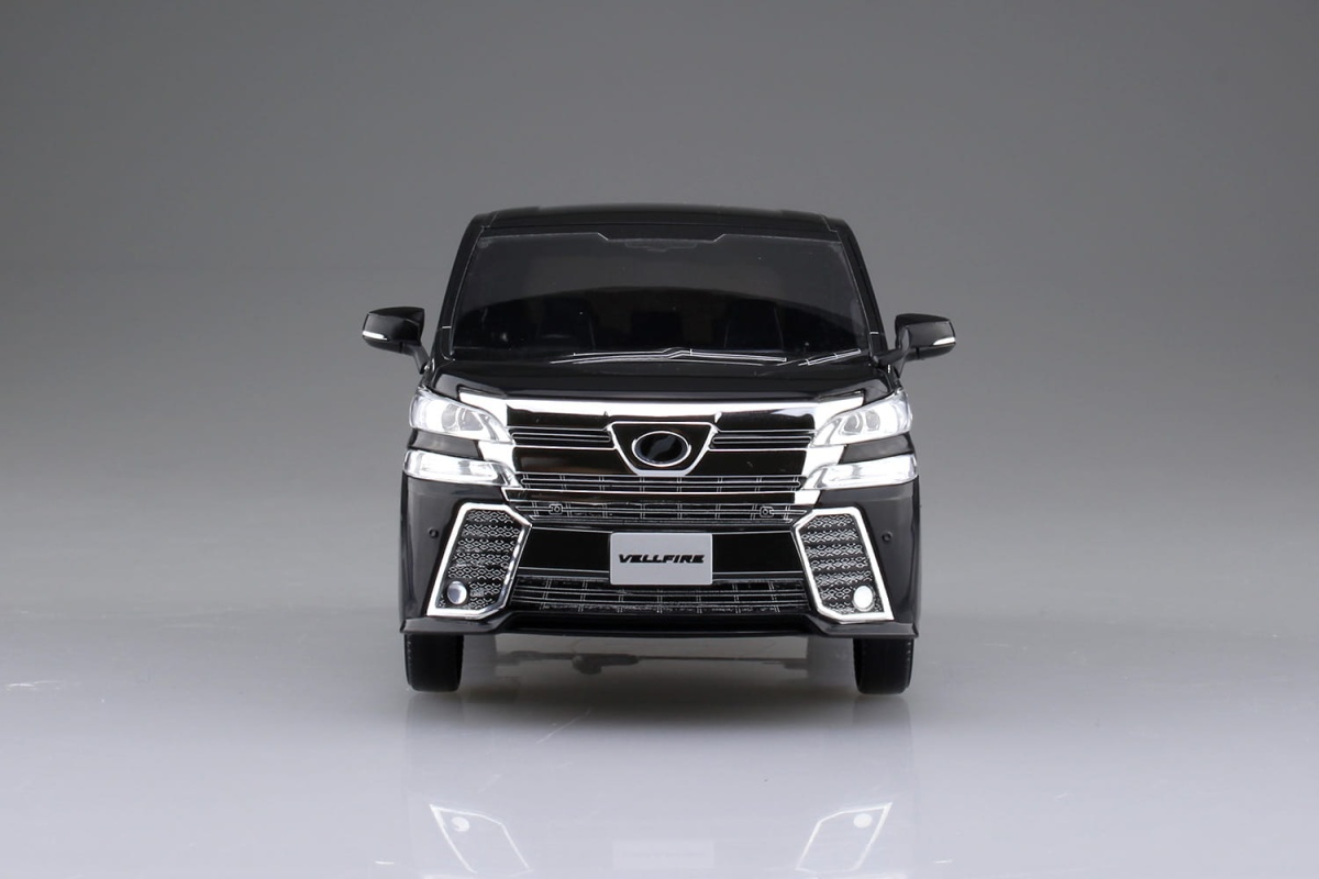 Zdjęcie dodatkowe produktu Toyota Vellfire (Black) SNAP KIT 1:32 Aoshima 056318