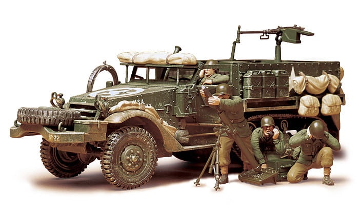 Zdjęcie główne produktu U.S. M21 Mortar Carrier 1:35 Tamiya 35083
