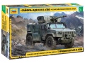 Zdjęcie dodatkowe produktu Typhoon VDV 4x4 K-4386 z BMDU 1:35 Zvezda 3648