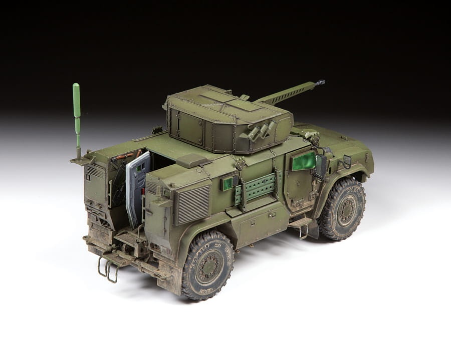 Zdjęcie dodatkowe produktu Typhoon VDV 4x4 K-4386 z BMDU 1:35 Zvezda 3648