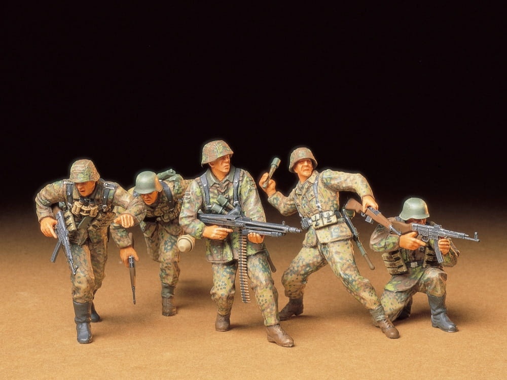 Zdjęcie dodatkowe produktu German Front-Line Infantrymen 1:35 Tamiya 35196