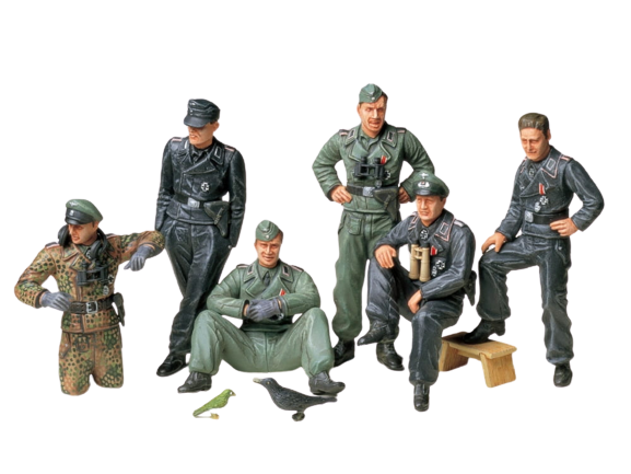 Zdjęcie główne produktu German Tank Crew at Rest 1:35 Tamiya 35201