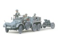 Zdjęcie główne produktu Krupp Protze 1ton (6X4) Towing Truck w/3.7cm Pak 1:35 Tamiya 35259