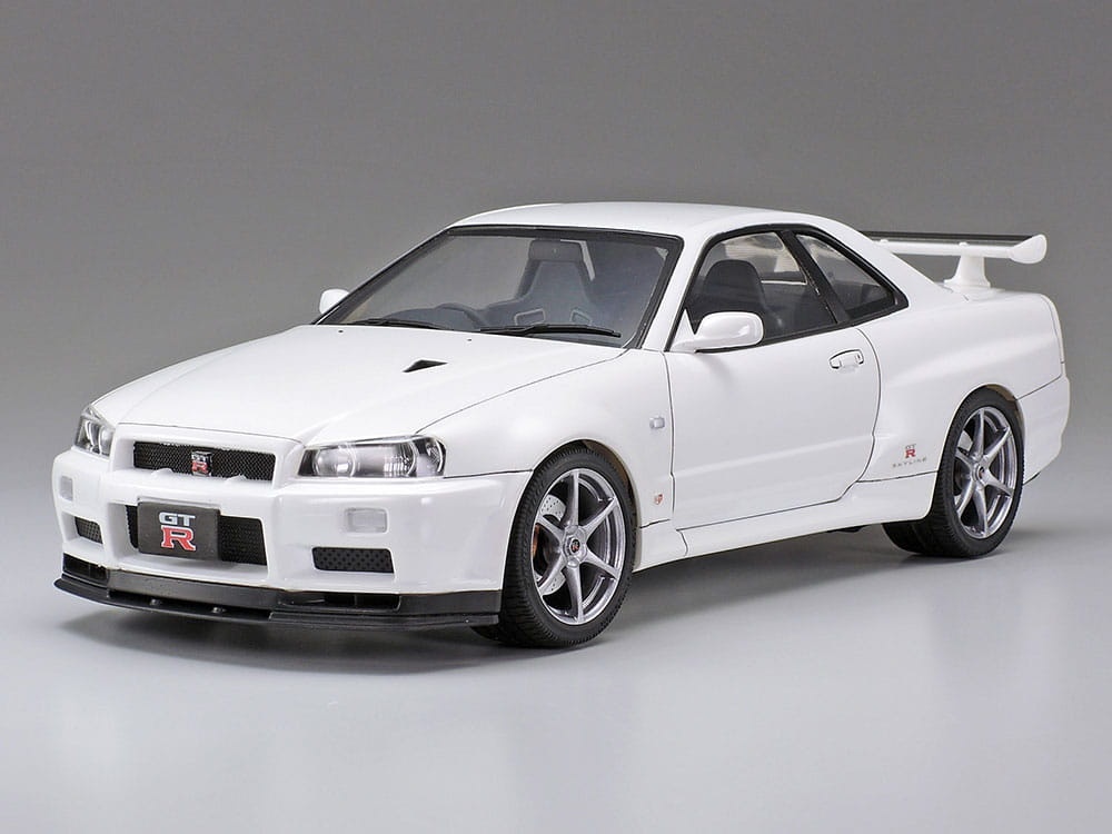 Zdjęcie dodatkowe produktu Nissan Skyline R34 GT-R V-Spec II (+ opcja pakiet Nur) 1:24 Tamiya 24258