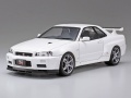Zdjęcie dodatkowe produktu Nissan Skyline R34 GT-R V-Spec II (+ opcja pakiet Nur) 1:24 Tamiya 24258