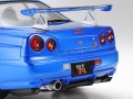Zdjęcie dodatkowe produktu Nissan Skyline R34 GT-R V-Spec II (+ opcja pakiet Nur) 1:24 Tamiya 24258